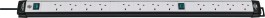 BRENNENSTUHL PREMIUM LINE 12 WAY EXTENSION LEAD 3M BLACK- LIGHT GREY 1951523600 BRENNENSTUHL PREMIUM LINE ΔΩΔΕΚΑΠΛΟ ΠΟΛΥΜΠΡΙΖΟ 3M ΜΑΥΡΟ- ΑΝΟΙΧΤΟ ΓΚΡΙ 1951523600
